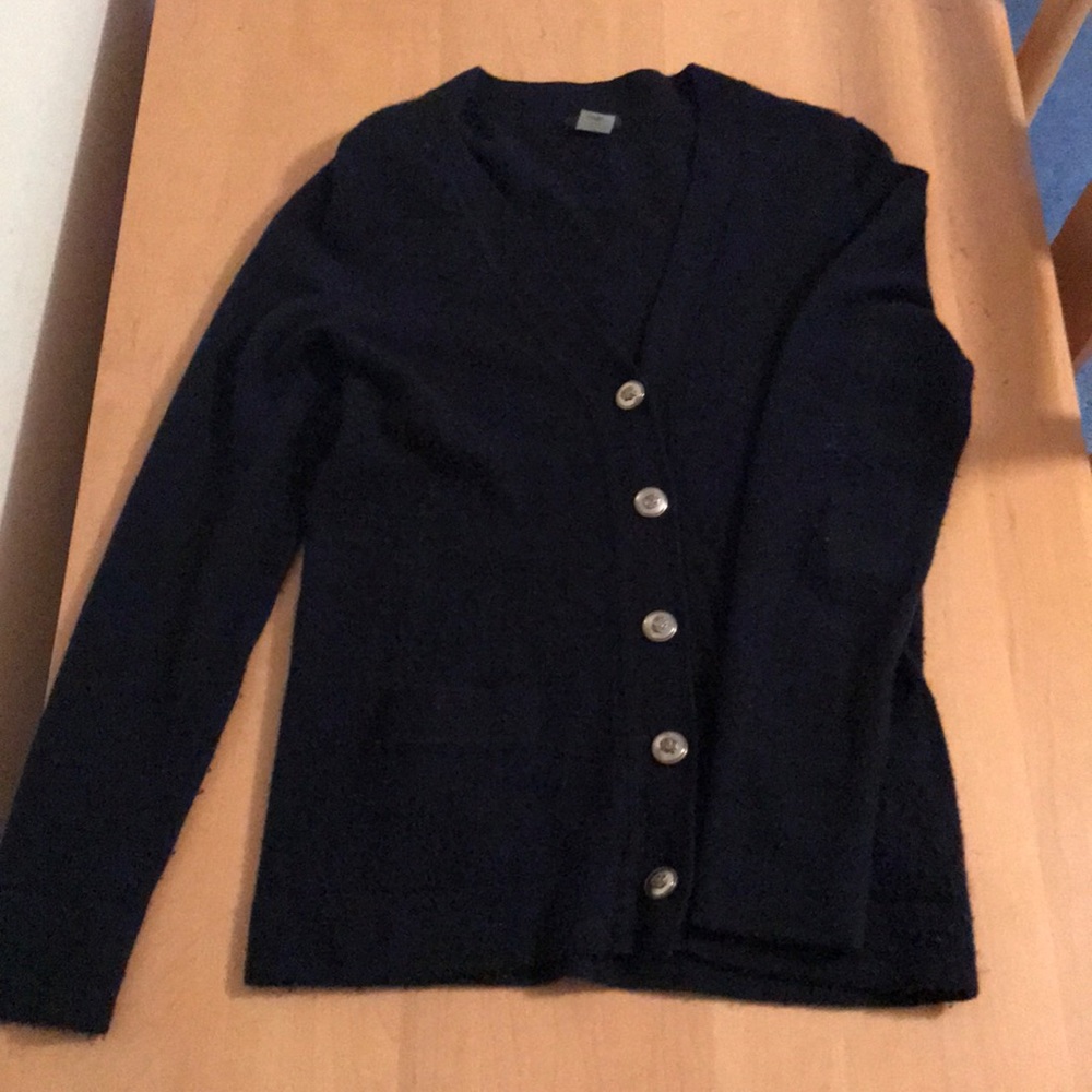 Cashmere button down sweater